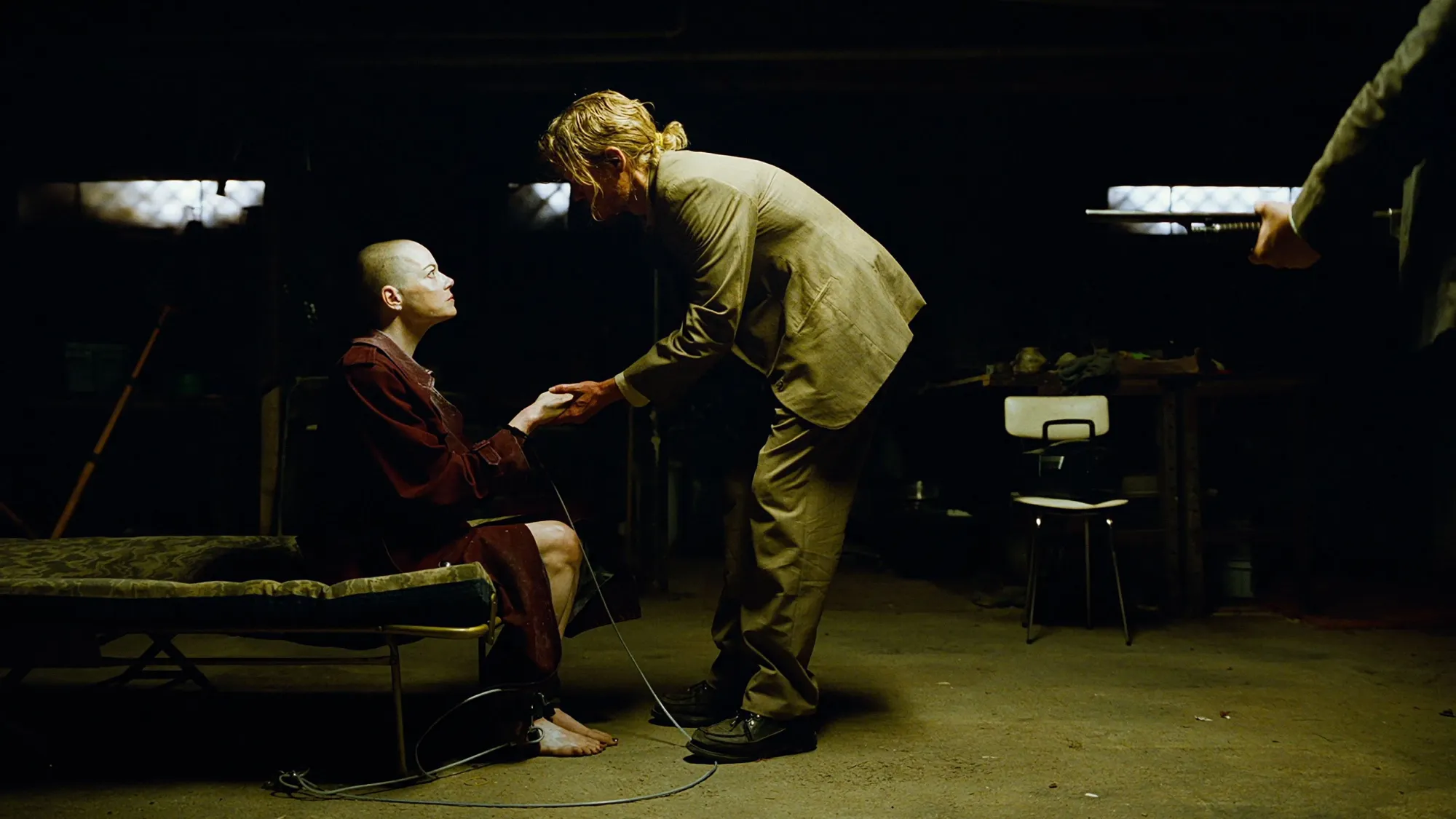 Emma Stone and Jesse Plemons in 'Bugonia'